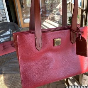 Pebble grain small shopper